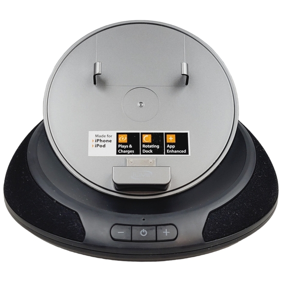 iLive Speaker System for iPod + iPhone - 3D Rotating Dock - Picture 4 of 13